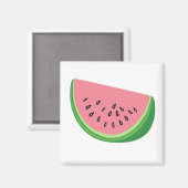 Wassermelone Magnet (Vorderseite/Rückseite)