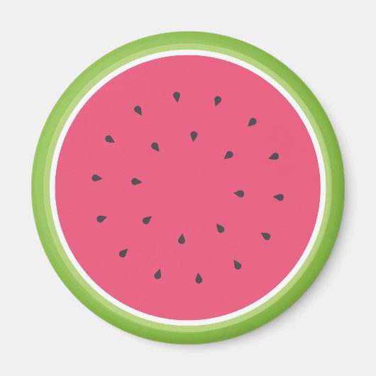 Wassermelone Magnet (Vorne)