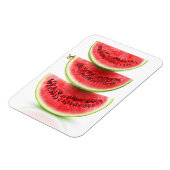 Wassermelone Magnet (Linke Seite)