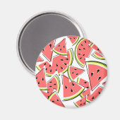 Wassermelone Magnet (Vorderseite/Rückseite)