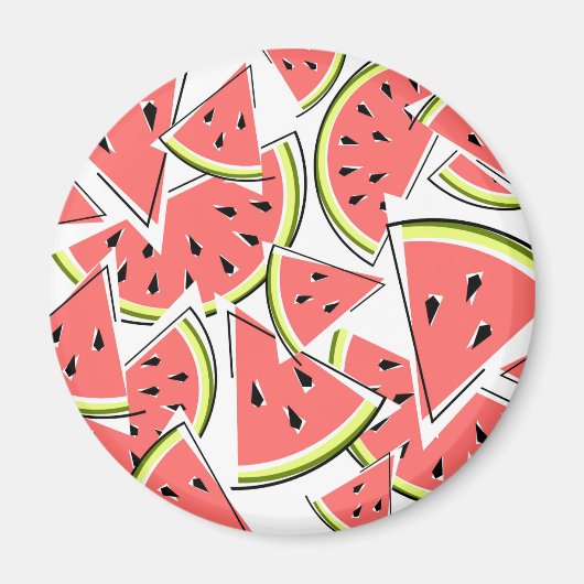Wassermelone Magnet (Vorne)
