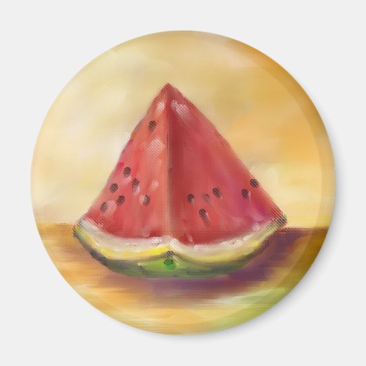 Wassermelone Magnet (Vorne)