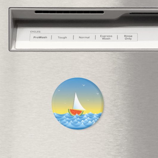 Wassermelone Magnet (In Situ (Geschirrspüler))