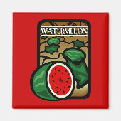 Wassermelone Magnet (Vorne)