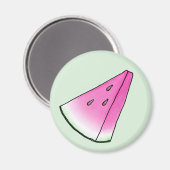 Wassermelone Magnet (Vorderseite/Rückseite)