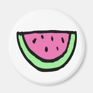 Wassermelone Magnet
