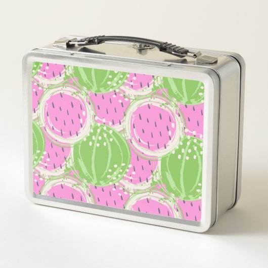 Wassermelone Metall Brotdose (Rückseite)