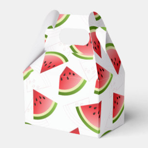 Wassermelone Minimalistisches Muster Geschenkschachtel