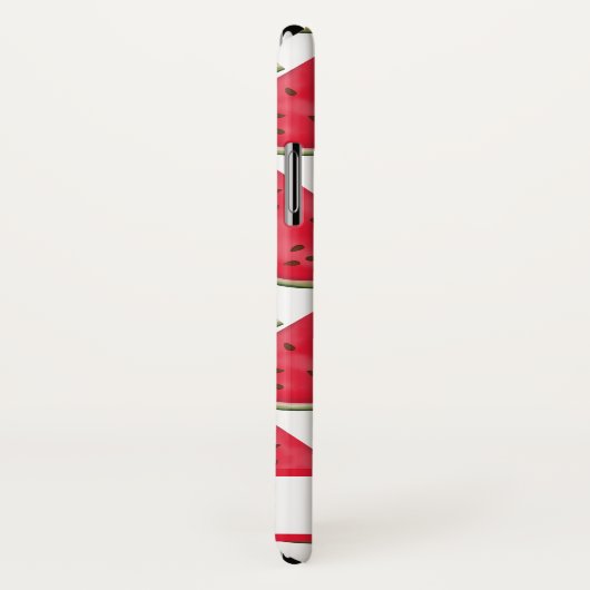 Wassermelone mit individuelle Name Case-Mate iPhone Hülle (Hinten/Rechts)