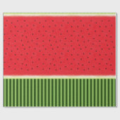 Wassermelone mit Rind (2) Geschenkpapier (Flach)