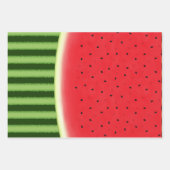 Wassermelone mit Rind Geschenkpapier Set (Vorderseite 3)
