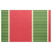 Wassermelone mit Rind & Peel (kleiner Maßstab) Stoff (Fat Quarter (45,7 x 55,9 cm))