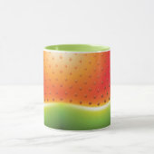 Wassermelone mit Samen-Hintergrund Tasse (Zentrum)