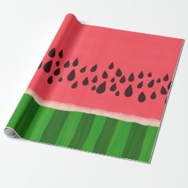 Wassermelone mit Samen-Muster Geschenkpapier