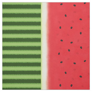 Wassermelone mit Schale & Schale (kleine Größe) Stoff