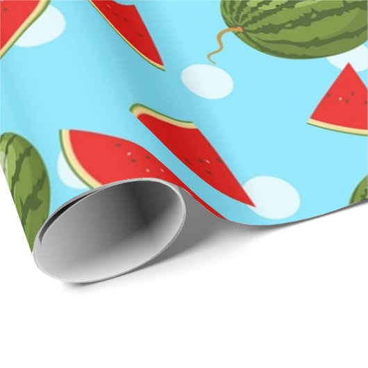 Wassermelone mit Slice Geschenkpapier (Rolleneckpunkt)
