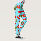 Wassermelone mit Slice Leggings (Rechts)