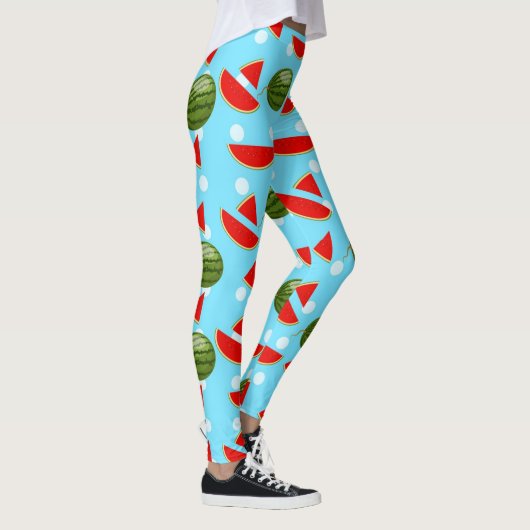 Wassermelone mit Slice Leggings (Rechts)