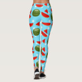 Wassermelone mit Slice Leggings (Rückseite)