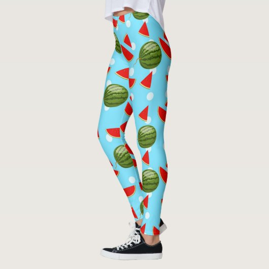 Wassermelone mit Slice Leggings (Links)