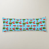 Wassermelone mit Slice Seitenschläferkissen (Rückseite)