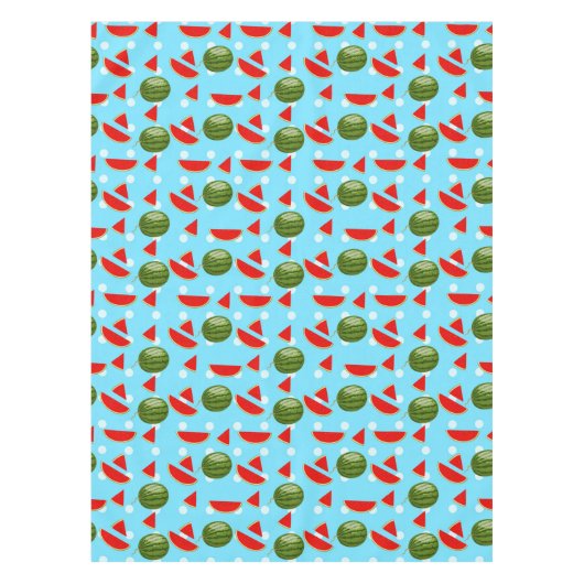 Wassermelone mit Slice Tischdecke (Vorderseite)