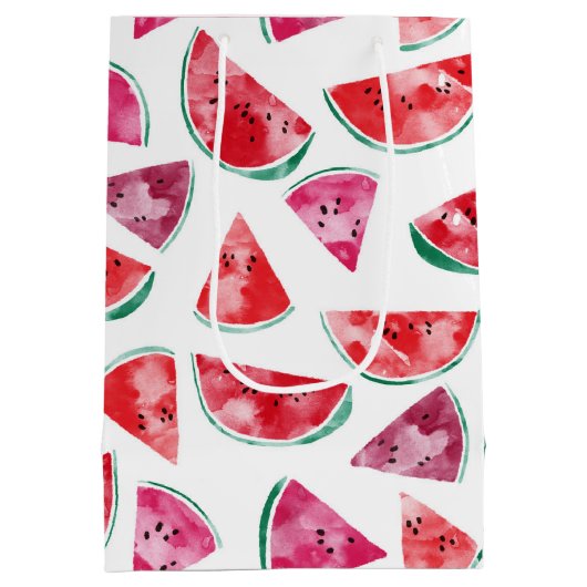 Wassermelone Mittlere Geschenktüte (Rückseite)