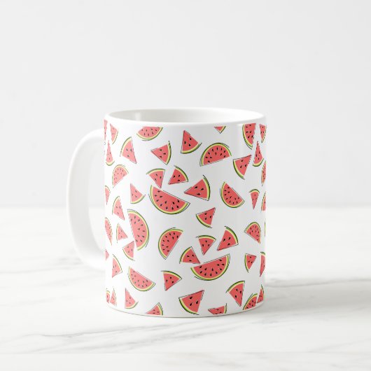 Wassermelone Multi 2 Kaffeetasse (Vorderseite Links)
