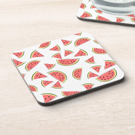 Wassermelone Multi Getränkeuntersetzer (Linke Seite)