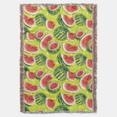 Wassermelone-Muster 2 Decke (Vorderseite Vertikal)