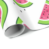 Wassermelone Muster 2 Geschenkpapier (Rolleneckpunkt)