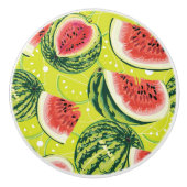 Wassermelone-Muster 2 Keramikknauf (Vorderseite)