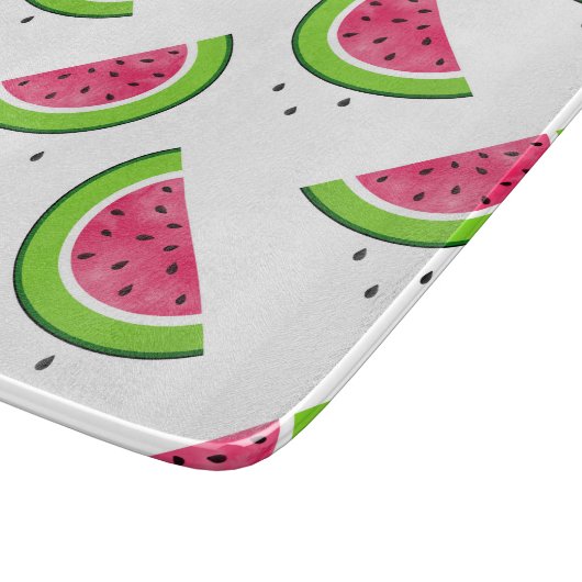 Wassermelone Muster 2 Schneidebrett (Ecke)