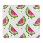 Wassermelone Muster 2 Schneidebrett (Vorderseite)