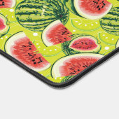 Wassermelone Muster 2 Schreibtischunterlage (Ecke)