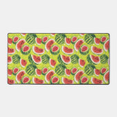 Wassermelone Muster 2 Schreibtischunterlage (Vorderseite)