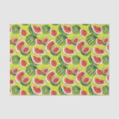 Wassermelone Muster 2 Seidenpapier (Vorderseite)