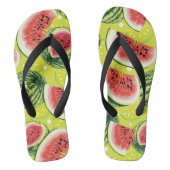 Wassermelone-Muster Badesandalen (Fußbett)