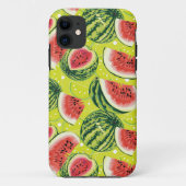 Wassermelone-Muster Case-Mate iPhone Hülle (Rückseite)