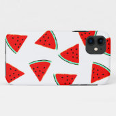 Wassermelone Muster Dreiecke Case-Mate iPhone Hülle (Rückseite (Horizontal))