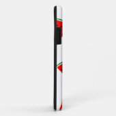 Wassermelone Muster Dreiecke Case-Mate iPhone Hülle (Hinten/Rechts)