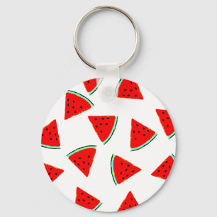 Wassermelone Muster Dreiecke Schlüsselanhänger