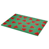 Wassermelone Muster Dreiecke Schneidebrett (Ecke)