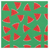 Wassermelone Muster Dreiecke Stoff (Nahaufnahme)
