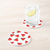 Wassermelone Muster Dreiecke Untersetzer (Seite)