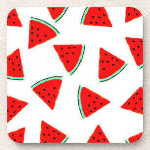 Wassermelone Muster Dreiecke Untersetzer