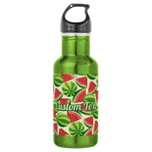 Wassermelone Muster Edelstahl Wasserflasche