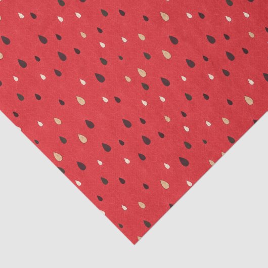 Wassermelone-Muster Seidenpapier (Ausschnitt)