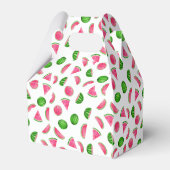 Wassermelone Muster Sommer Cool Geschenkschachtel (Rückseite)