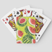Wassermelone-Muster Spielkarten (Rückseite)